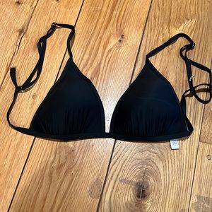 black bikini top